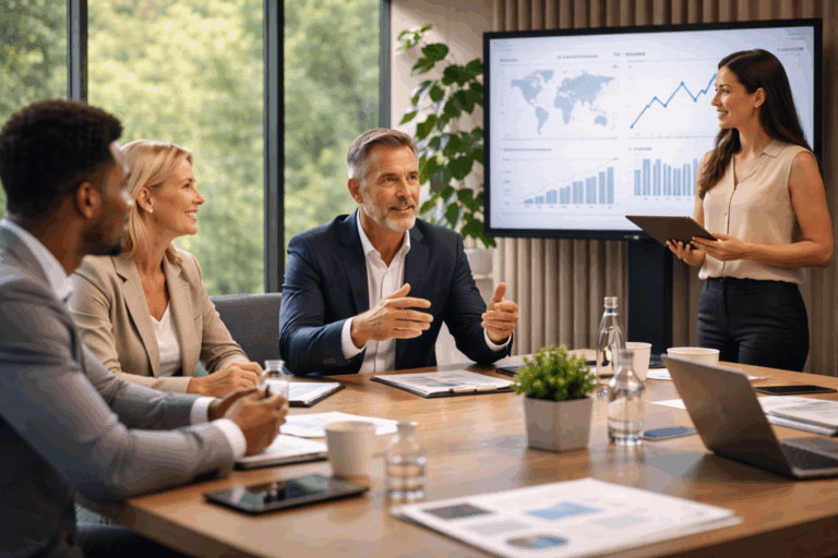 Leadership et transformation de l'entreprise en 2026formation dirigeants en échange stratégique avec accompagnement leadership et prise de décision