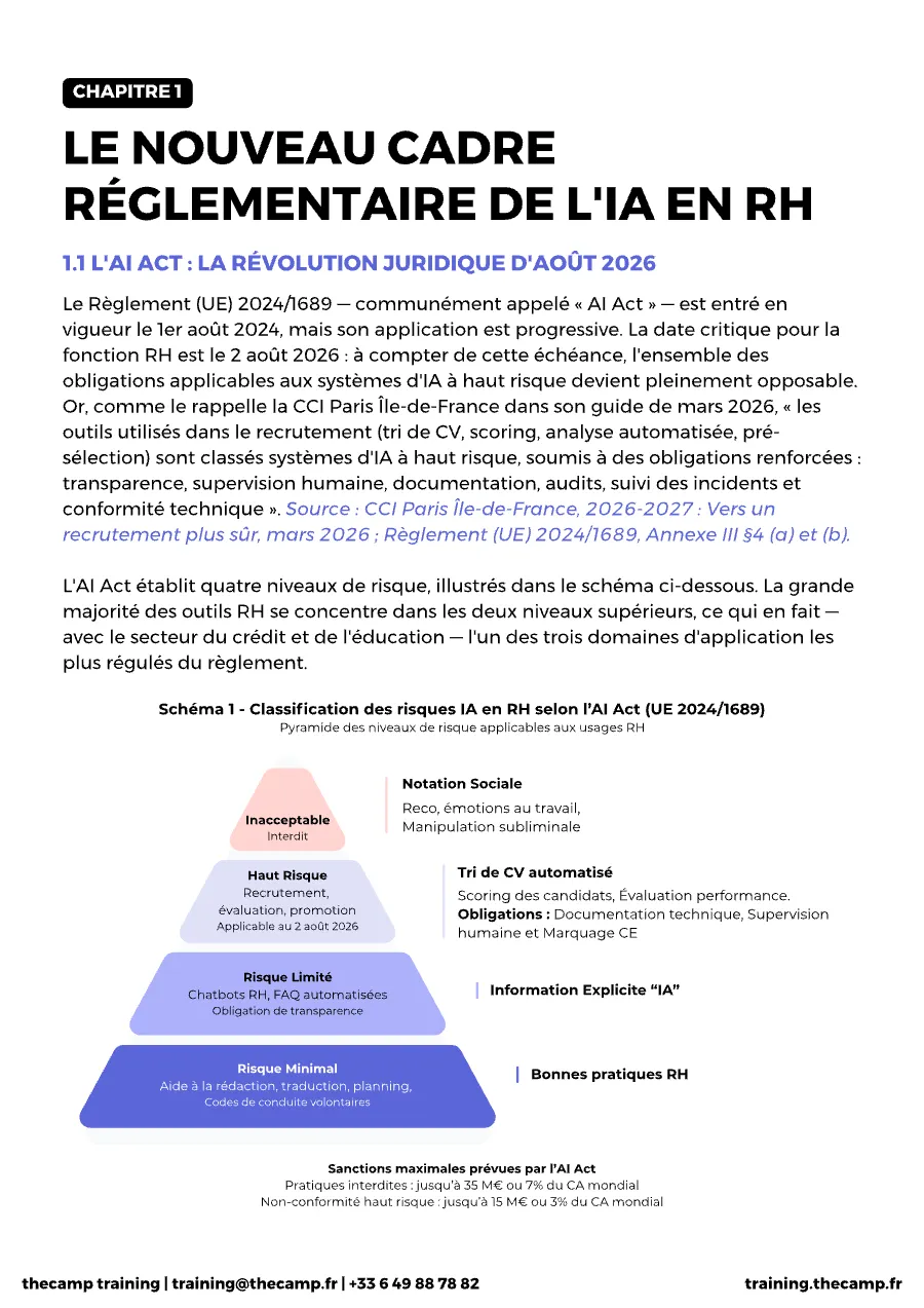 Aperçu de la page 5 du livre blanc IA et ressources humaines