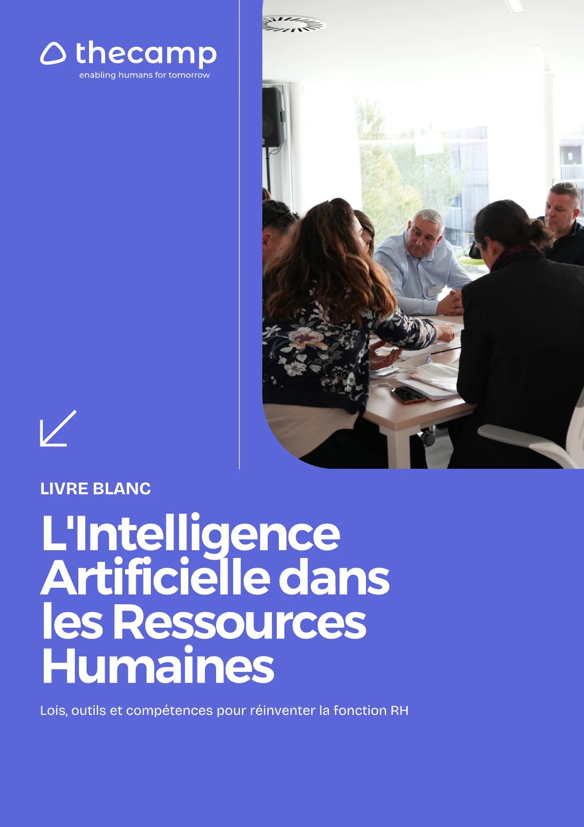 Couverture du livre blanc IA et ressources humaines