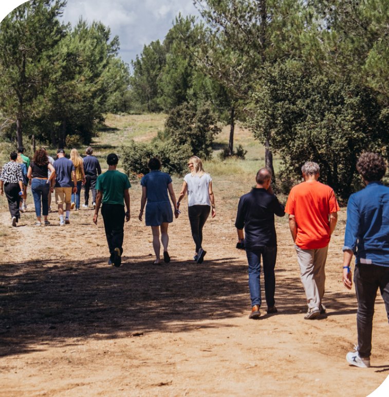 Running et balades : team building à thecamp, Aix-en-Provence