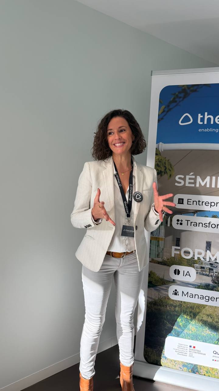 Sara Lepage, formatrice en prise de parole à thecamp